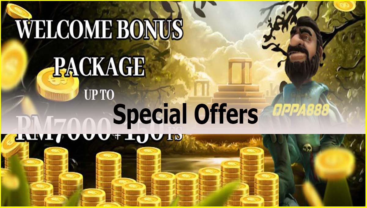 Oppa888 Special Offers