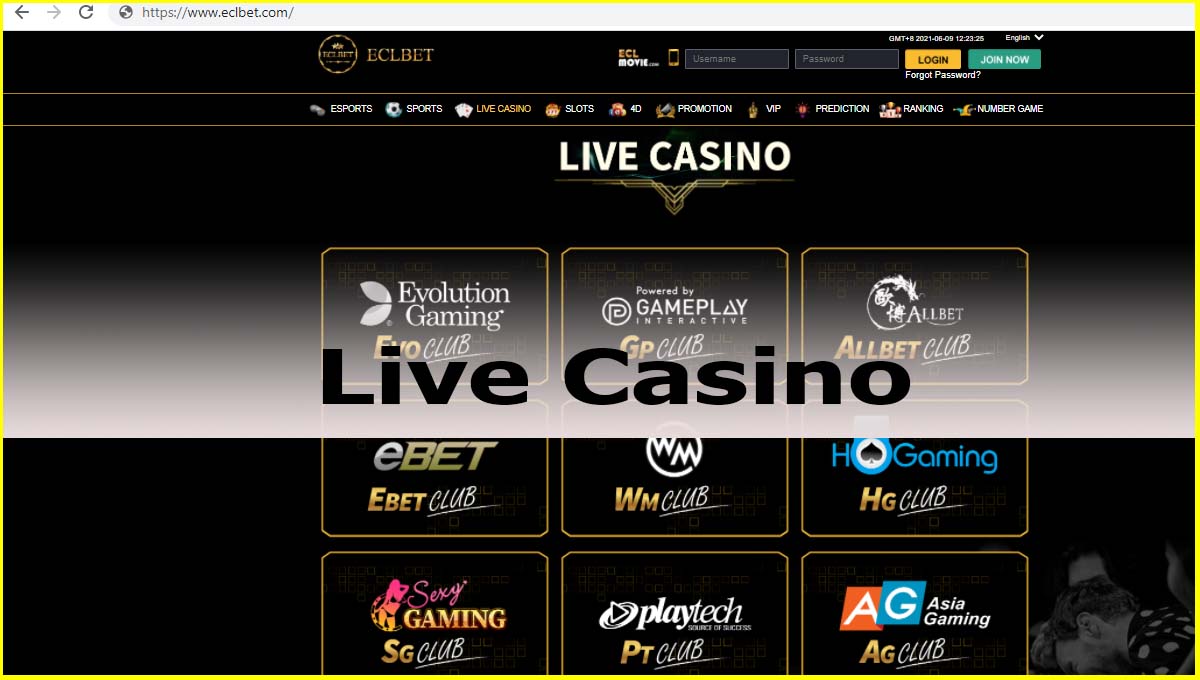 ECLBET Malaysia Live Casino